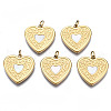 316 Surgical Stainless Steel Pendants STAS-N097-002-1