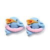 Opaque Resin Cabochons RESI-C010-10B-1
