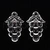 Autumn Theme Transparent Acrylic Beads TACR-S154-60B-205-2