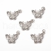 Brass Micro Pave Cubic Zirconia Charms KK-E068-VB287-4