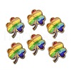 St. Patrick's Day Themes Printed Wood Pendants WOOD-V002-02D-1