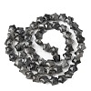 Natural Larvikite Star Beads Strands G-Z080-A03-3