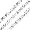304 Stainless Steel Rectangle Link Chains STAS-P386-06A-P-1