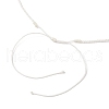 Adjustable Natural Green Aventurine & Yellow Jade Round Braided Beaded Necklaces for Women NJEW-JN05317-5