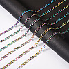 PVD Vacuum Plating 304 Stainless Steel Twisted Chains CHS-TA0001-16-10
