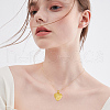 Beebeecraft 6Pcs Brass Locket Pendants KK-BBC0015-52-5
