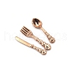 Plastic Silverware Miniature Ornaments PW-WGA9C53-03-2