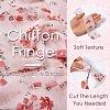 3 Rolls 3 Styles Polyester Printed Ribbons OCOR-TA0001-54-4