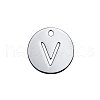 Non-Tarnish 201 Stainless Steel Charms STAS-Q201-T051-V-1