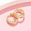 Hollow Heart Brass Hoop Earrings EJEW-Z102-16G-2