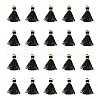Polycotton(Polyester Cotton) Tassel Pendant Decorations FIND-YW0004-58A-2