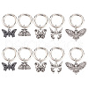 Halloween Alloy Enamel Shoe Charms PALLOY-AB00063-1