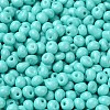 6/0 Opaque Baking Paint Glass Seed Beads SEED-M012-02A-01-3