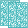 Self-Adhesive Silk Screen Printing Stencil DIY-WH0338-119-1