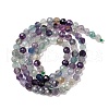 Natural Fluorite Beads Strands G-A252-A01-01-3