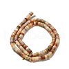 Natural Crazy Agate Beads Strands G-P575-B37-4x2mm-3