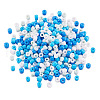 Opaque Glass Round Seed Beads GLAA-TAC0025-07A-05-8