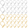 SOFPLATE 2 Colors 304 Stainless Steel Leverback Earring Findings STAS-SP0001-08B-1