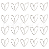 Unicraftale 20Pcs 304 Stainless Steel Pendants STAS-UN0049-25-1