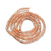 Natural Orange Sunstone Beads Strands G-D467-A12-2