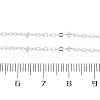 Brass Satellite Chains Necklaces for Women NJEW-D302-61P-3