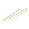 Brass Flat Head Pins KK-H502-01E-G-2