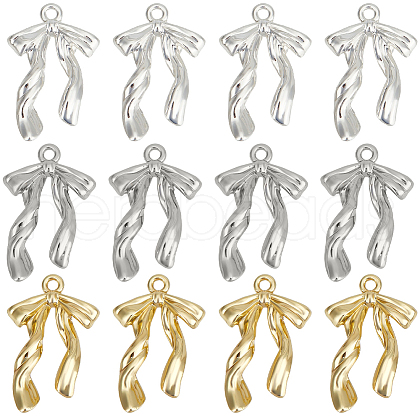 SOFPLATE 30Pcs 3 Colors Rack Plating Alloy Pendants FIND-SP0002-49B-1