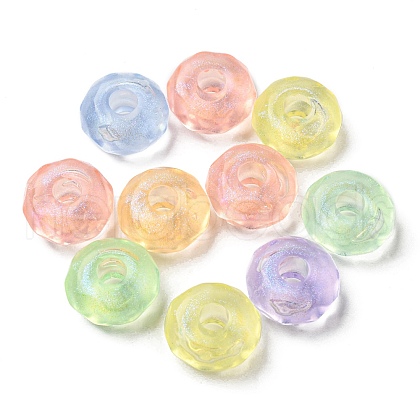 Transparent Acrylic Beads TACR-D012-01B-1