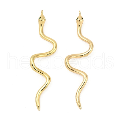 Brass Micro Pave Cubic Zirconia Pendants KK-G526-09G-1