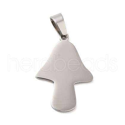 Non-Tarnish 304 Stainless Steel Pendants STAS-A086-05P-1