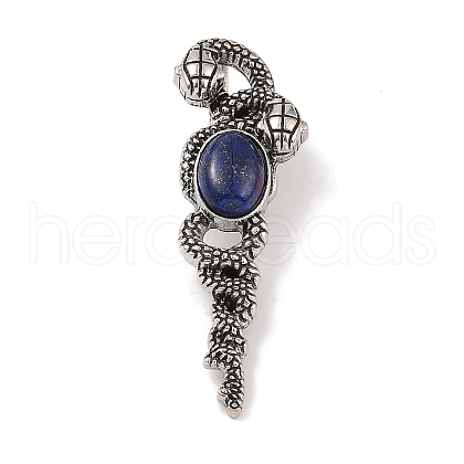 Natural Lapis Lazuli Pendants G-A224-03AS-01-1
