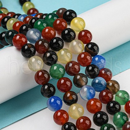 Round Gemstone Strands GSR8mmC136-1