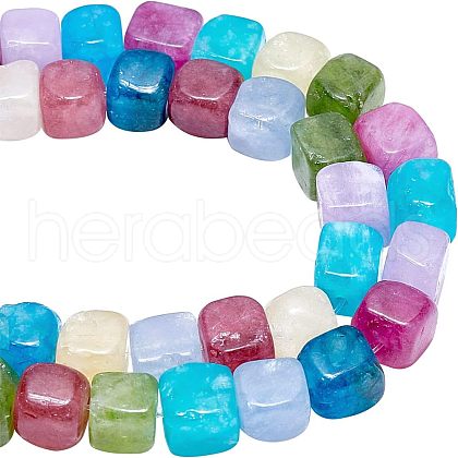  80Pcs 8 Style Natural Gemtone Beads G-NB0003-51-1