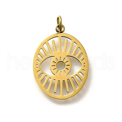 304 Stainless Steel Pendants STAS-R153-41G-1