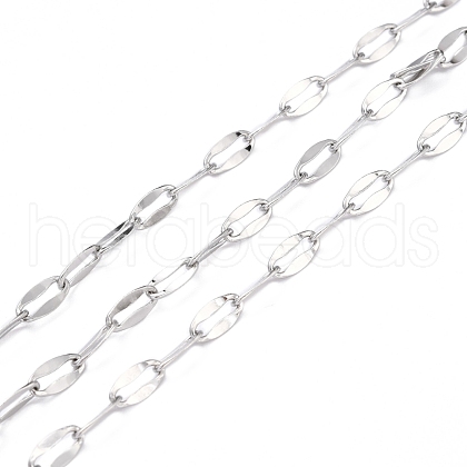 Tarnish Resistant 304 Stainless Steel Cable Chains CHS-D033-01P-1