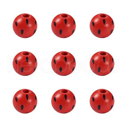 Natural Wooden Beads WOOD-TAC0010-03A-1