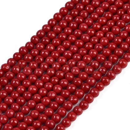 Synthetic Coral Beads Strands CORA-M003-02-1