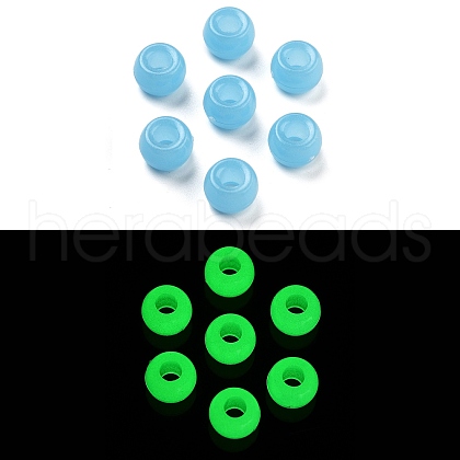 Luminous Acrylic Beads OACR-S138-01D-1