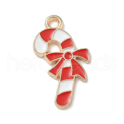 Christmas Theme Alloy Enamel Pendants ENAM-K074-02D-01-1