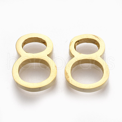 304 Stainless Steel Pendants STAS-T041-09G-8-1