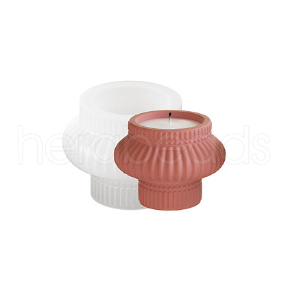 DIY Silicone Candle Holder Molds DIY-K073-33B-1