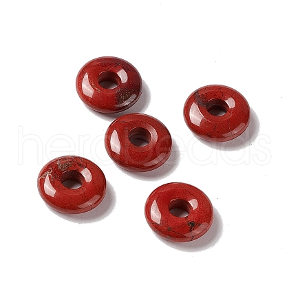 Natural Red Jasper Pendants X-G-E135-03L-1