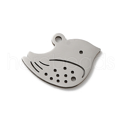 Non-Tarnish 201 Stainless Steel Pendants X-STAS-E206-04P-06-1
