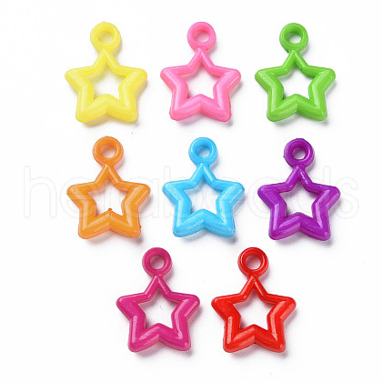 Opaque Acrylic Pendants MACR-N013-061-1