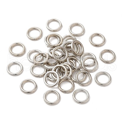 Alloy Closed Jump Rings KK-WH0052-05A-P-1