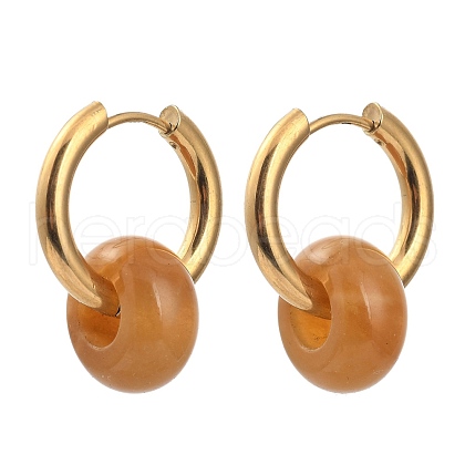 304 Stainless Steel Huggie Hoop Earrings EJEW-JE04260-03-1