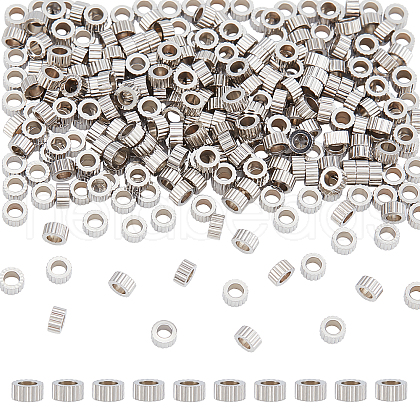 DICOSMETIC 300Pcs 201 Stainless Steel Beads STAS-DC0008-99-1