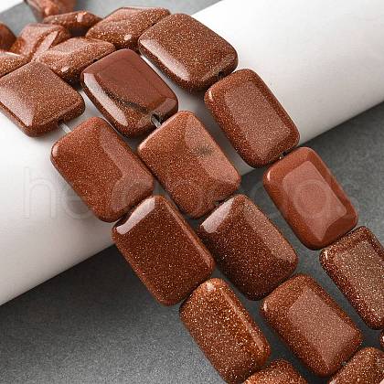 Synthetic Goldstone Beads Strands G-S386-A06-1