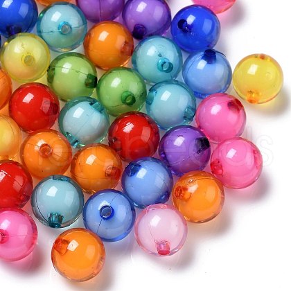 Transparent Acrylic Beads X-TACR-S092-12mm-M-1