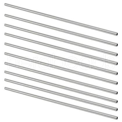 Olycraft 10Pcs 304 Stainless Steel Hollow Tube STAS-OC0001-31-1